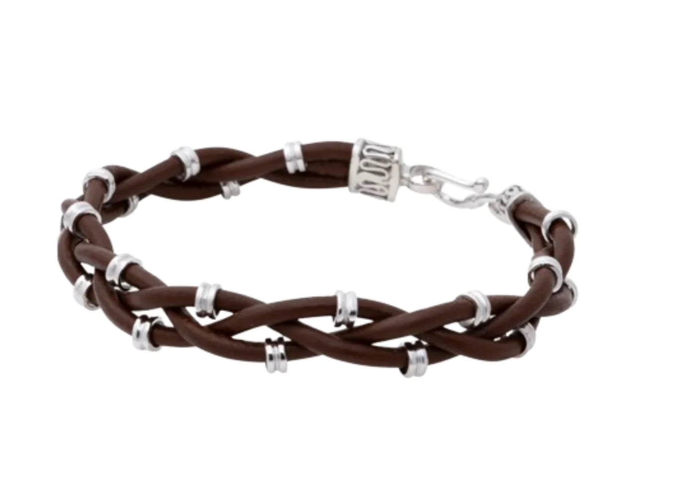 Pulseira Interlaced Rings Marrom