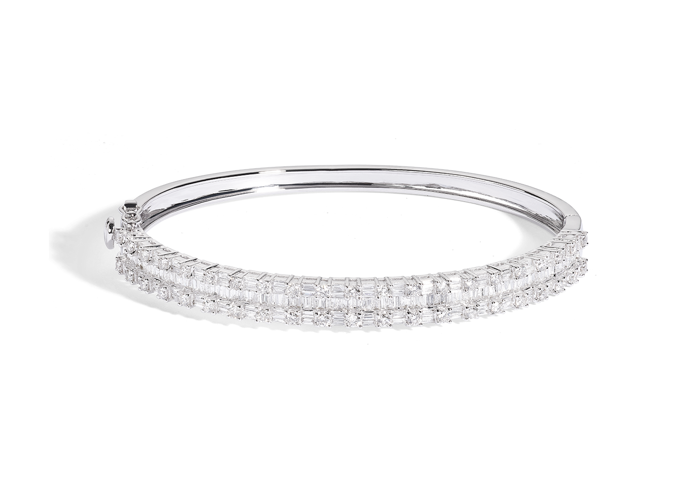 Pulseira Escrava Ouro Branco
