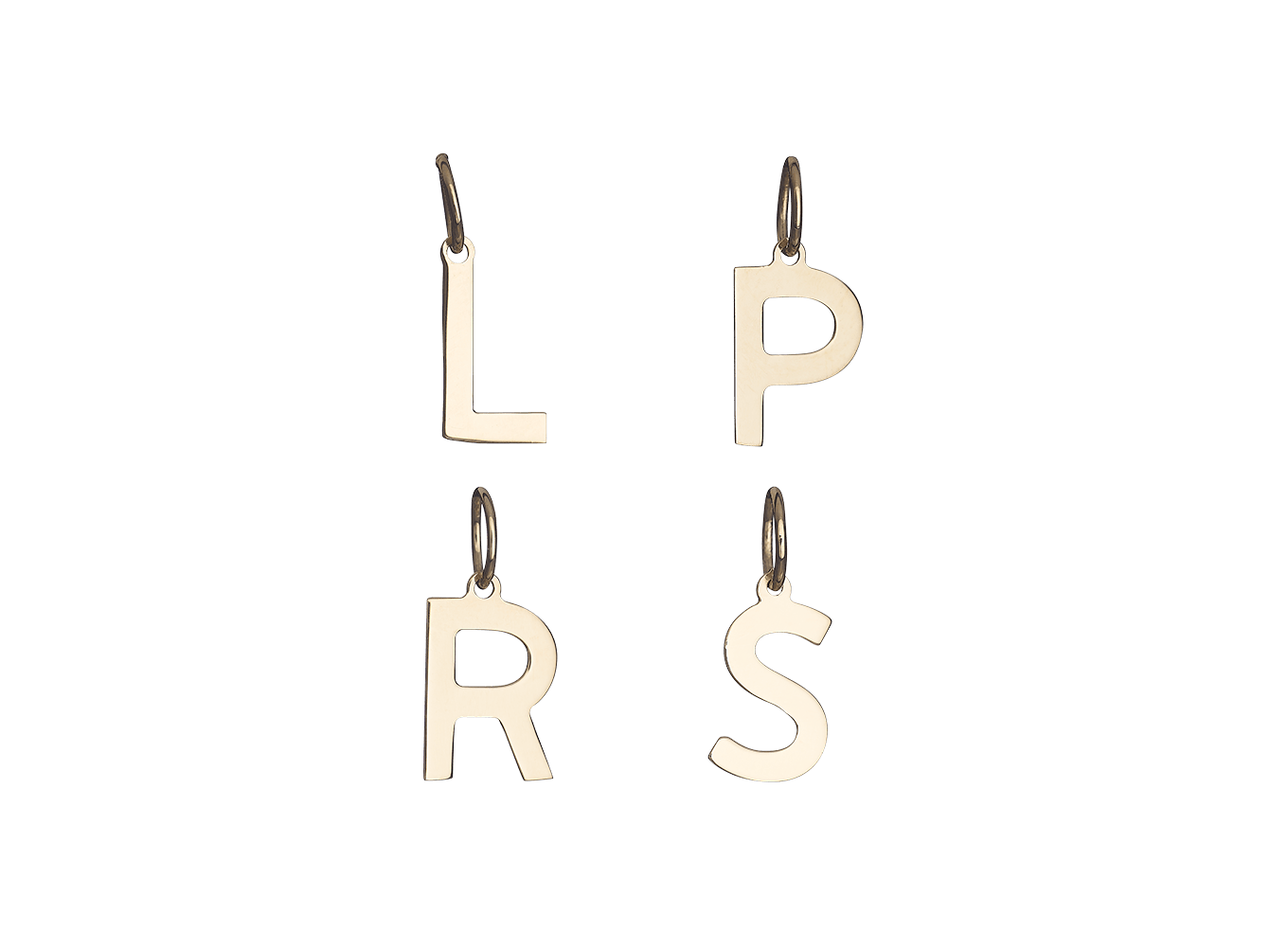 Pingente Letras