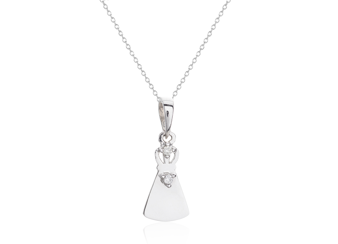 Pingente Nossa Senhora Aparecida em Ouro Branco