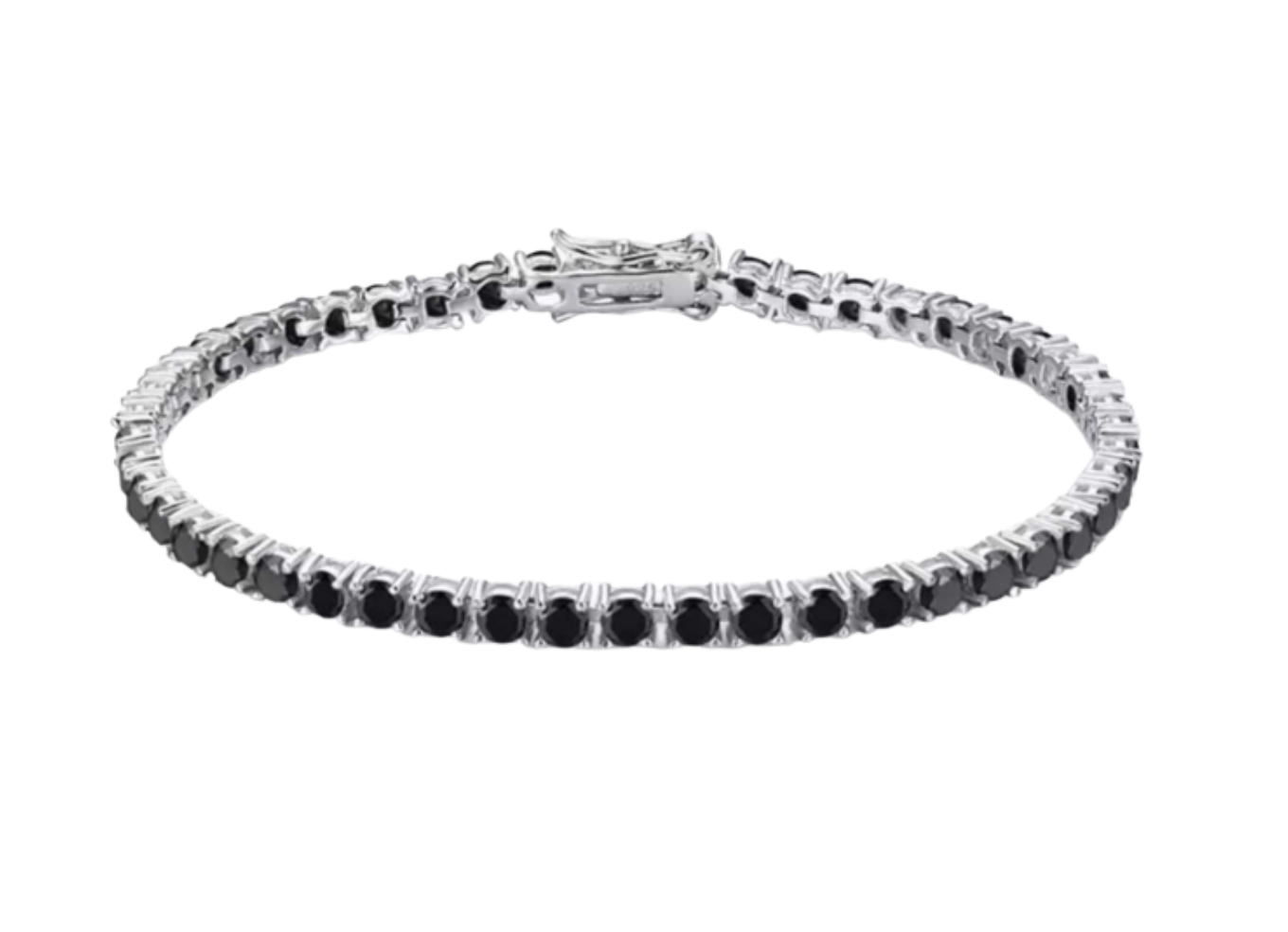 Pulseira Riviera Diamantes Negros