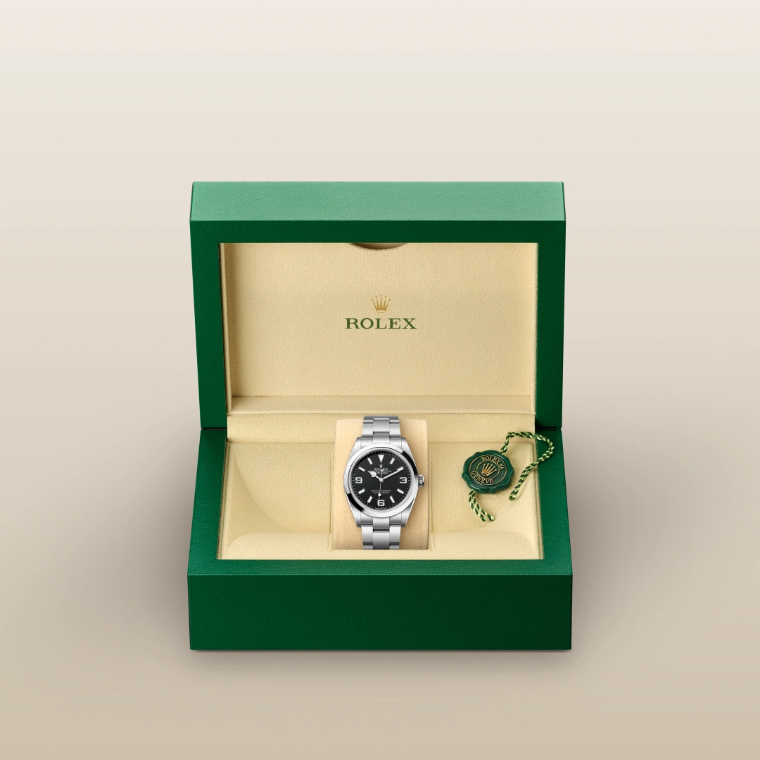 Rolex Explorer 36 Oyster, 36 mm, aço Oystersteel M124270-0001 - imagem 2