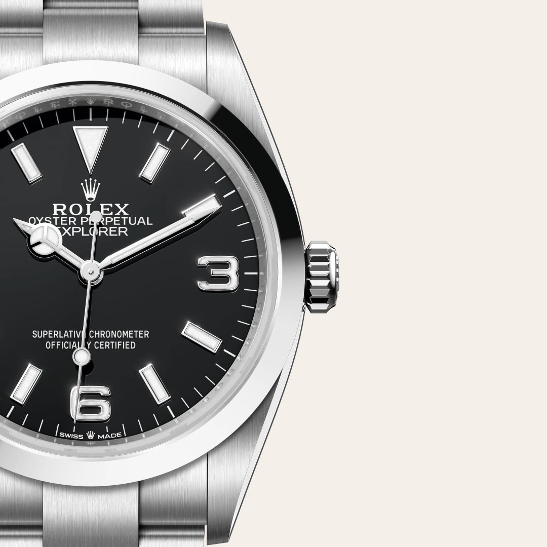 Rolex Explorer 36 Oyster, 36 mm, aço Oystersteel M124270-0001 - imagem 4
