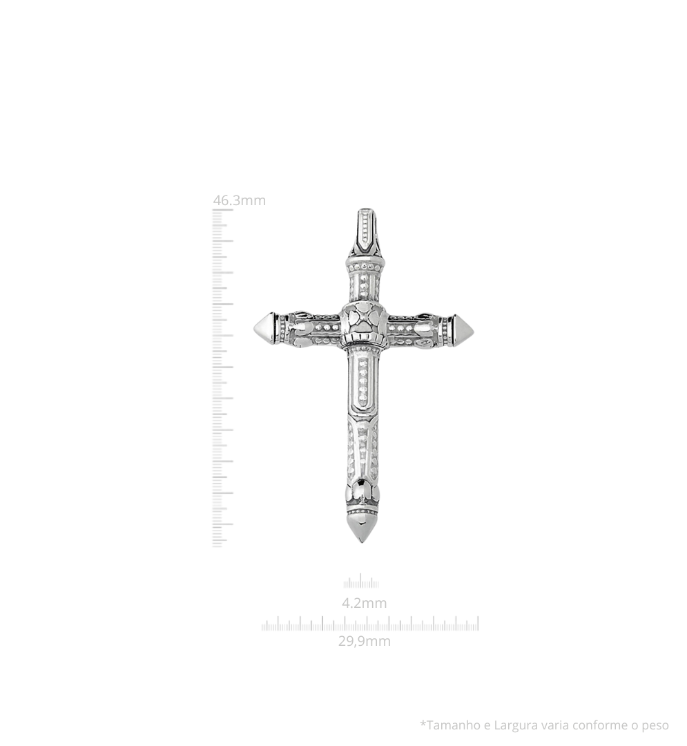 Pingente Crucifixo Blazing