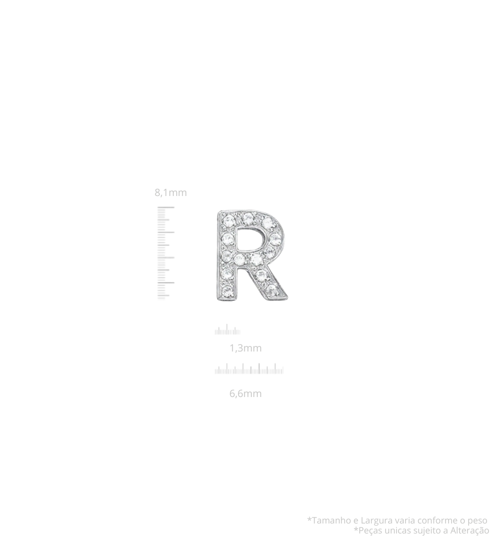 Pingente Letras