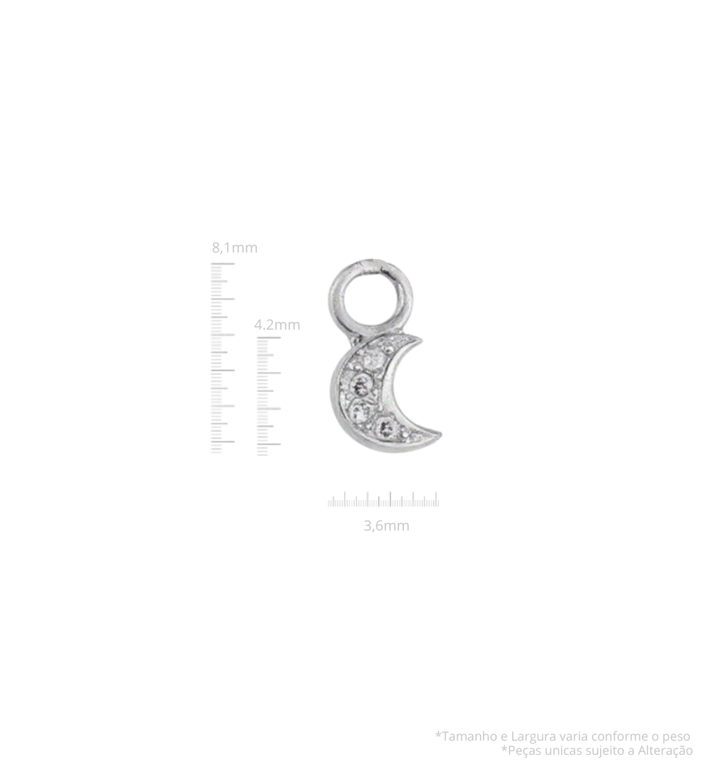 Pingente Lua Crescente