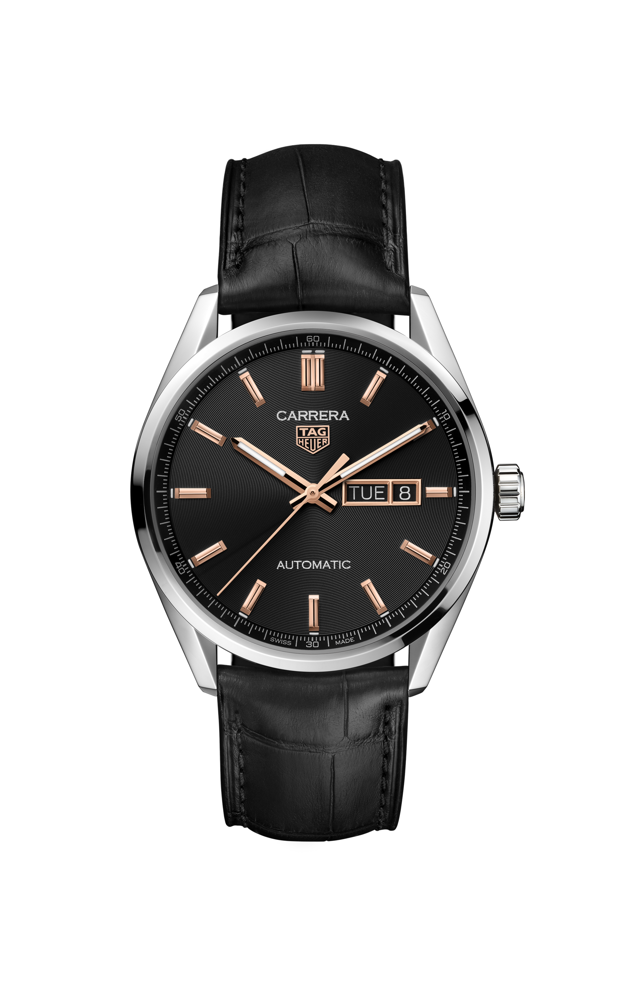 TAG Heuer Carrera Day-Date Preto 41
