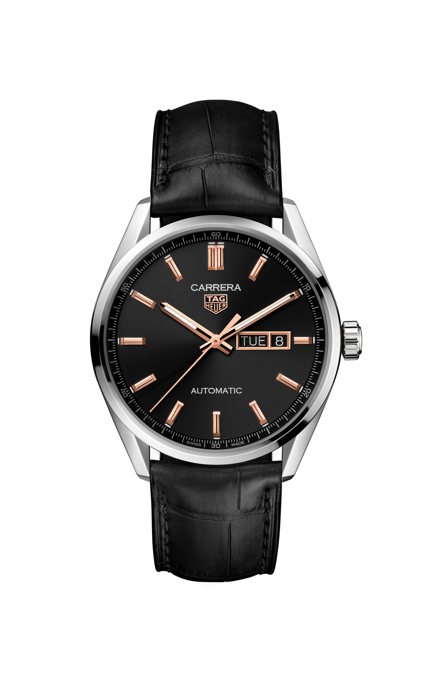 TAG Heuer Carrera Day-Date Preto 41