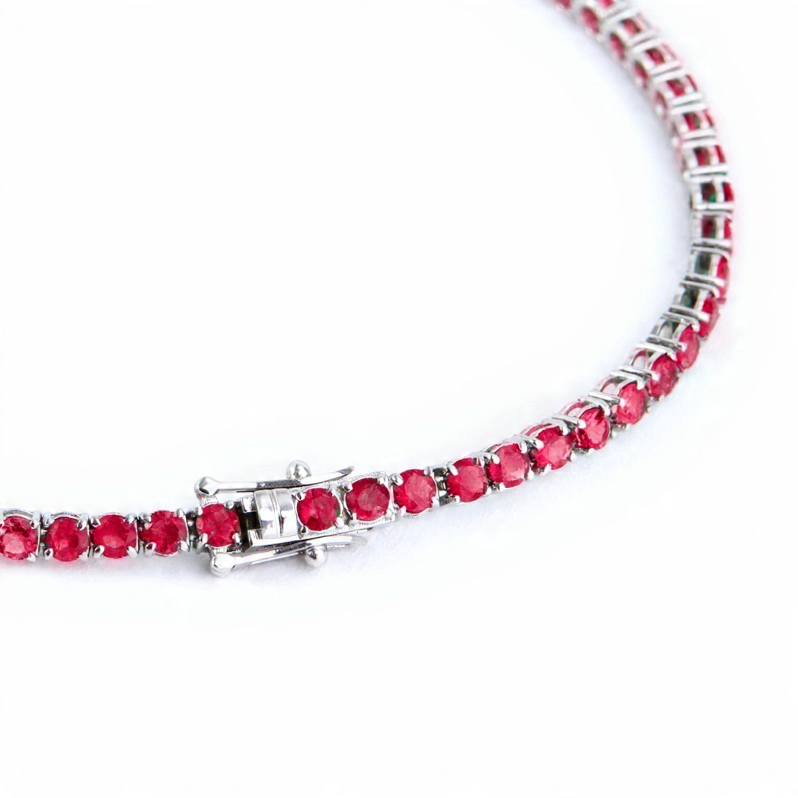 Pulseira Riviera de Rubis