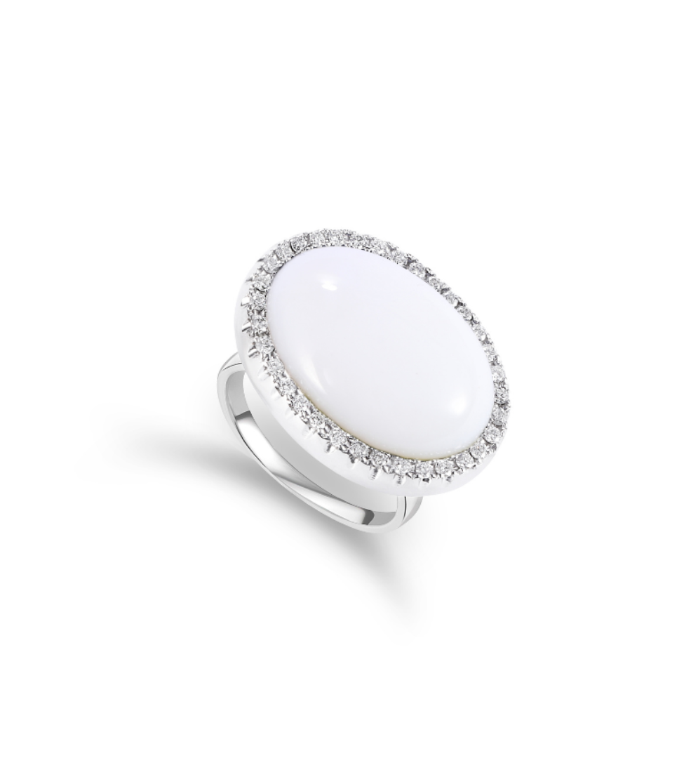 Anel Onix Branco