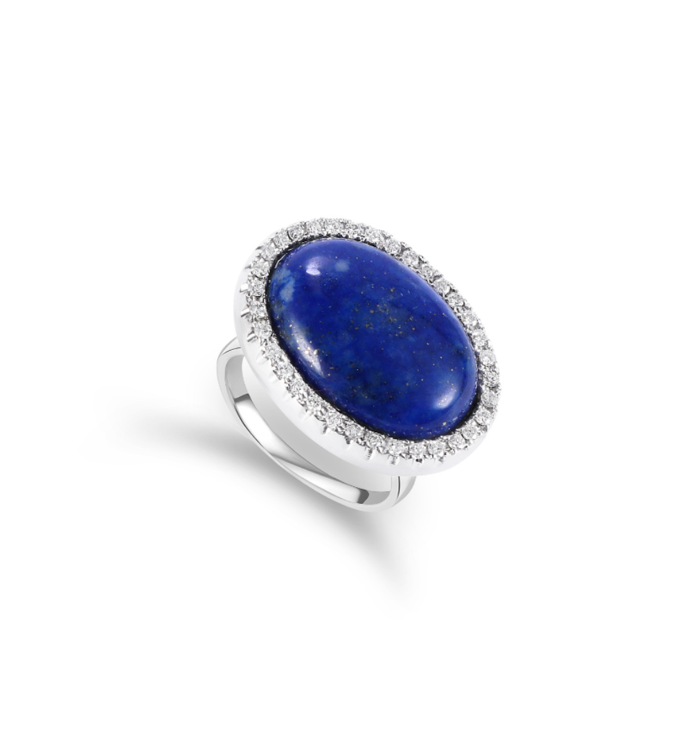 Anel Lapis Lazuli