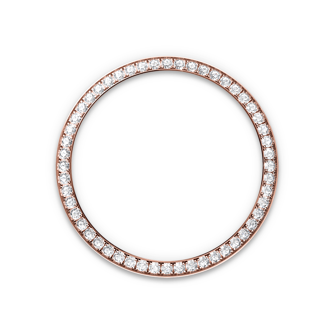 rolex Datejust em Rolesor Everose – combinação de aço Oystersteel e ouro Everose, M126281RBR-0016 - Montecristo