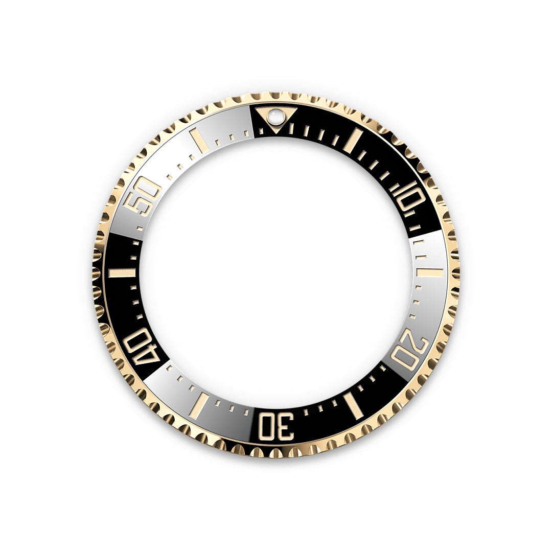 rolex Sea-Dweller em Rolesor amarelo – combinação de aço Oystersteel e ouro amarelo, M126603-0001 - Montecristo