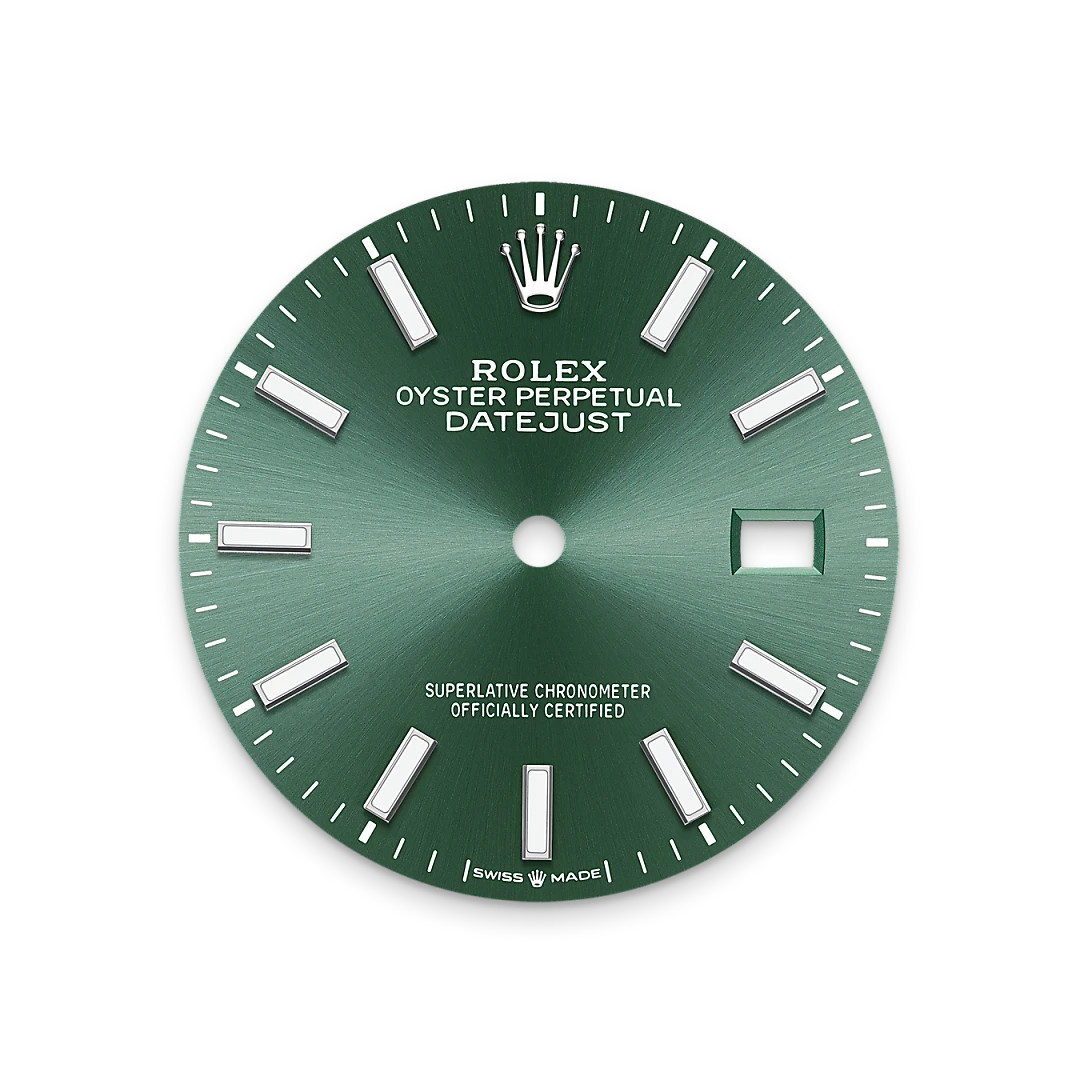 rolex Datejust em Rolesor branco – combinação de aço Oystersteel e ouro branco, M126234-0051 - Montecristo