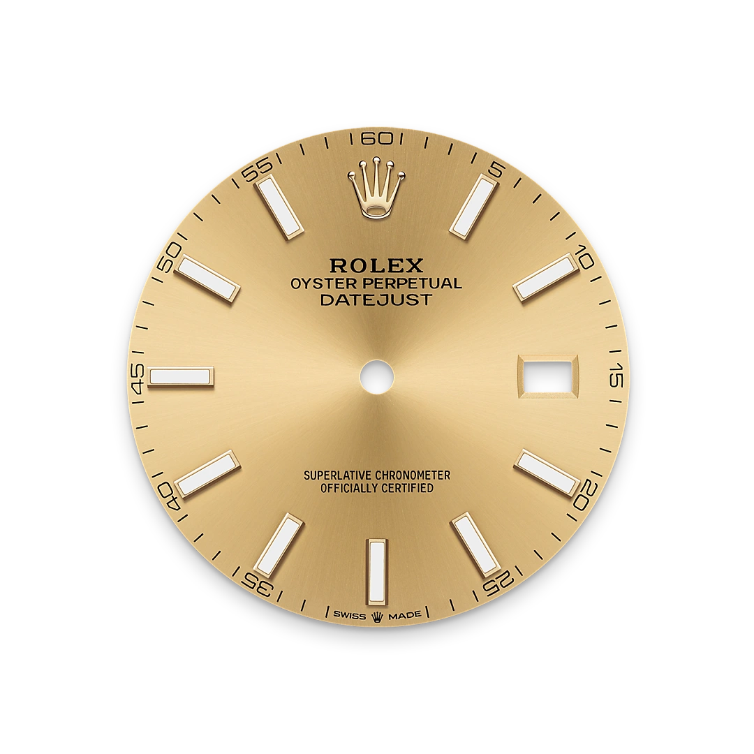 rolex Datejust em Rolesor amarelo – combinação de aço Oystersteel e ouro amarelo, M126333-0010 - Montecristo