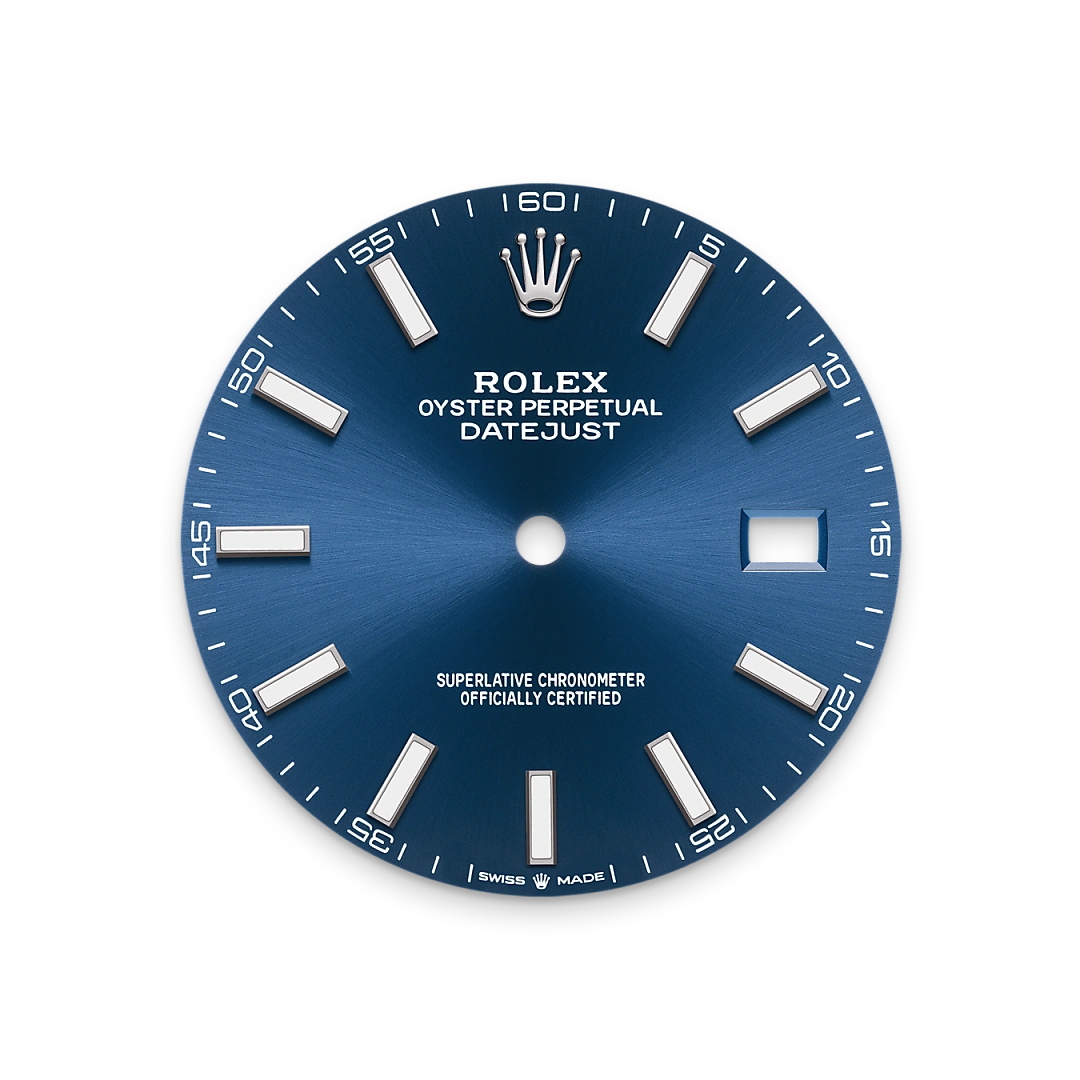 rolex Datejust em Rolesor branco – combinação de aço Oystersteel e ouro branco, M126334-0002 - Montecristo