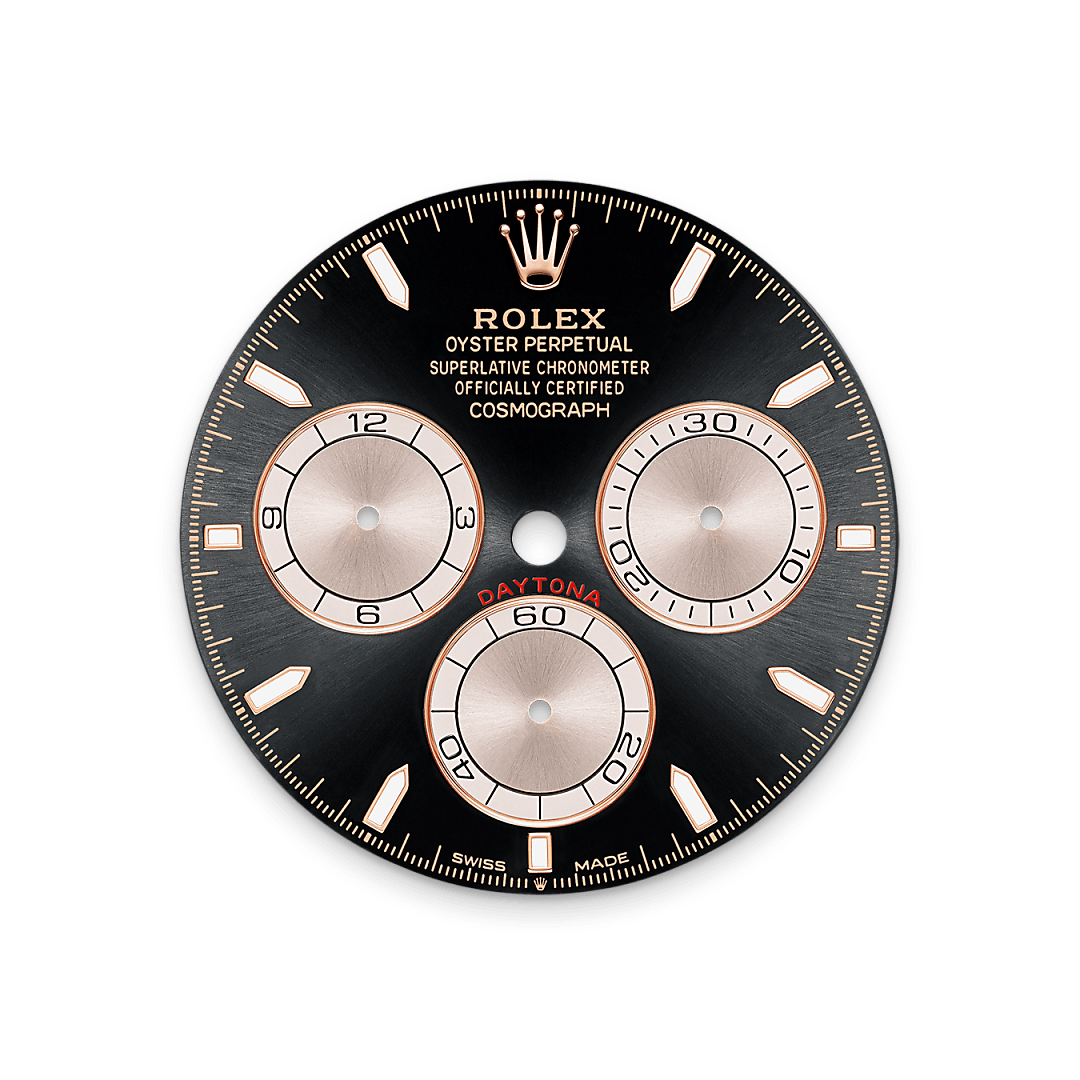 rolex Cosmograph Daytona em Ouro Everose 18 quilates, M126505-0001 - Montecristo