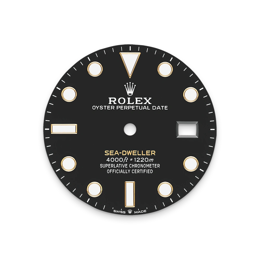 rolex Sea-Dweller em Rolesor amarelo – combinação de aço Oystersteel e ouro amarelo, M126603-0001 - Montecristo