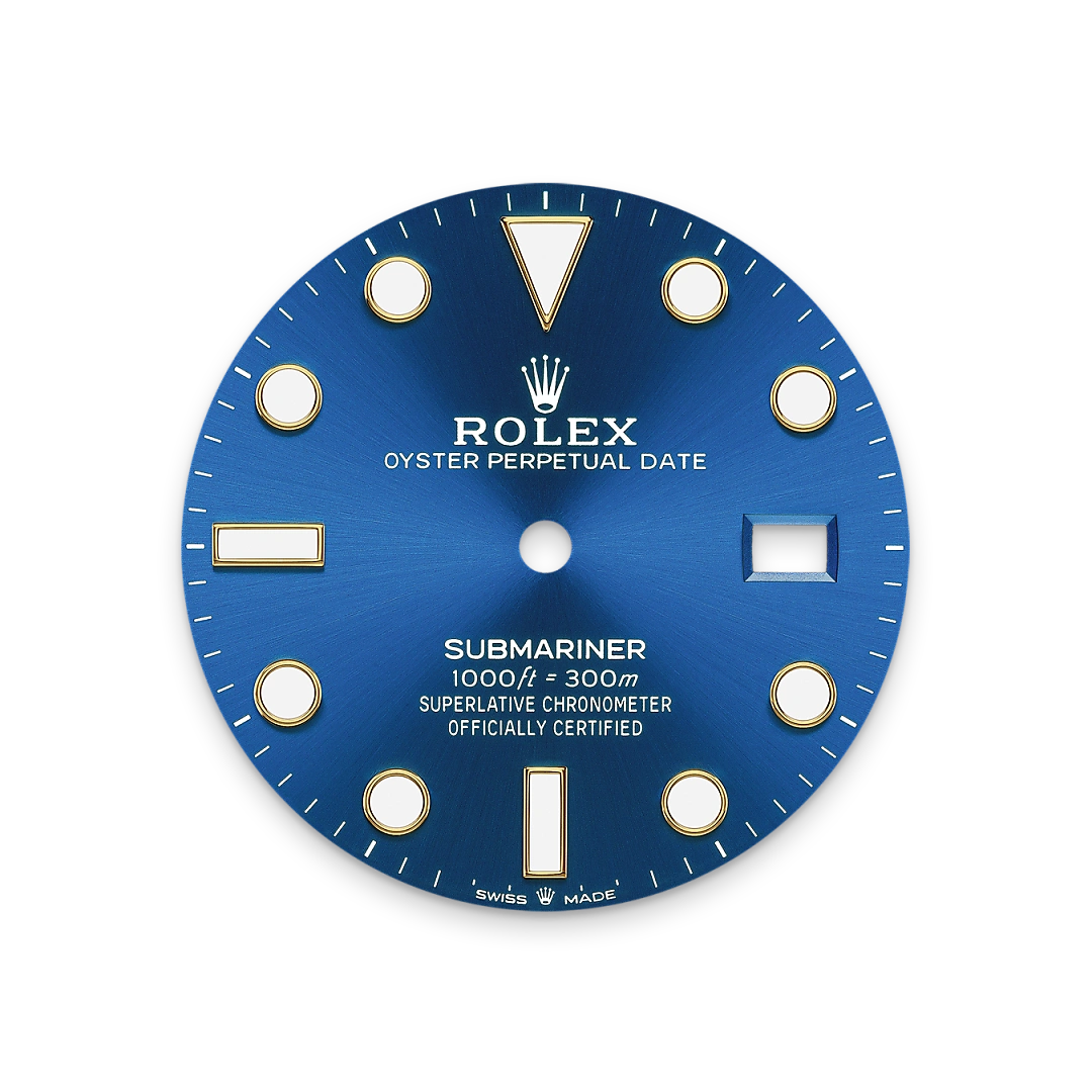 rolex Submariner em Rolesor amarelo – combinação de aço Oystersteel e ouro amarelo, M126613LB-0002 - Montecristo