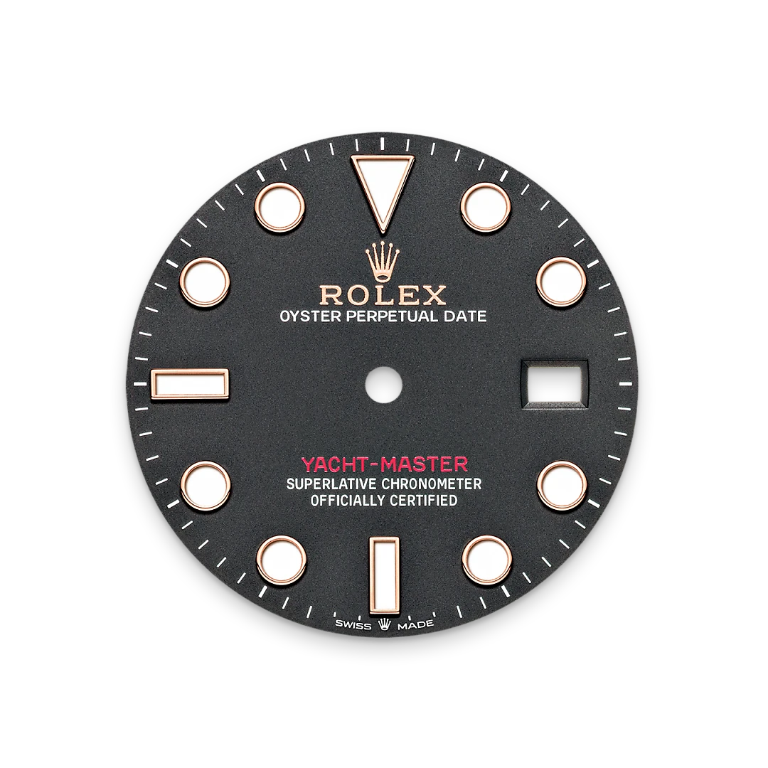 rolex Yacht-Master em Rolesor Everose – combinação de aço Oystersteel e ouro Everose, M126621-0002 - Montecristo