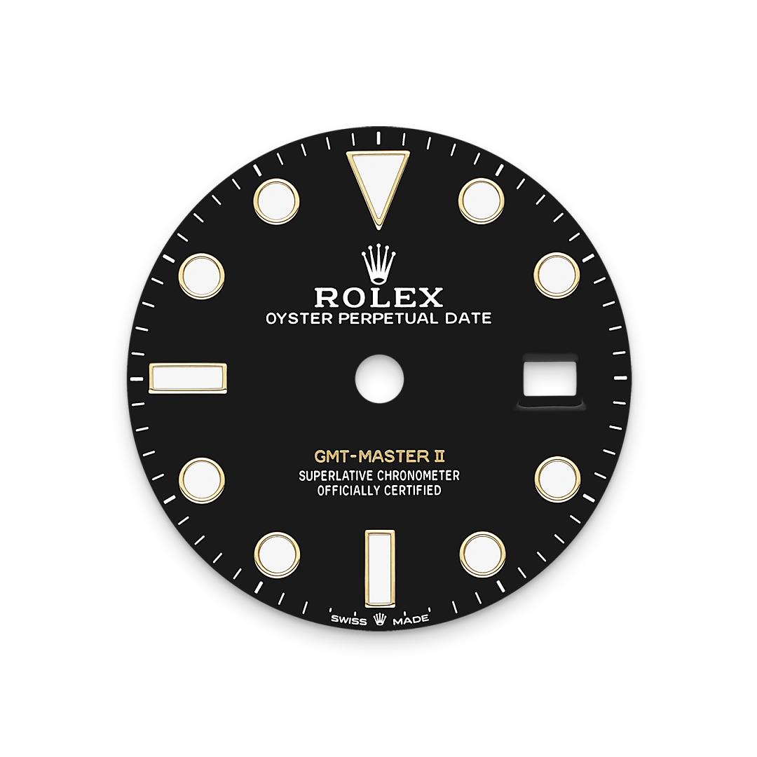 rolex GMT-Master II em Rolesor amarelo – combinação de aço Oystersteel e ouro amarelo, M126713GRNR-0001 - Montecristo