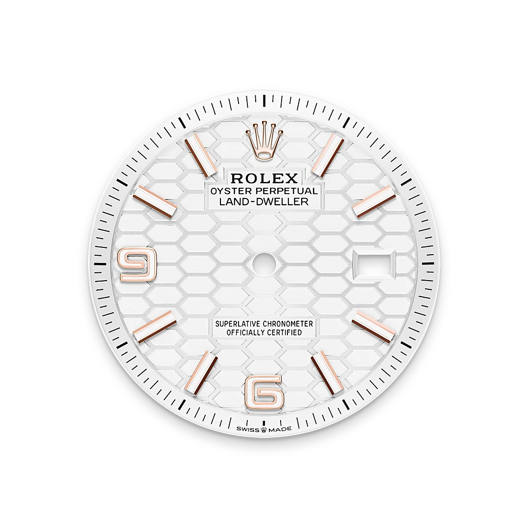 rolex Land-Dweller em Ouro Everose 18 quilates, M127235-0001 - Montecristo