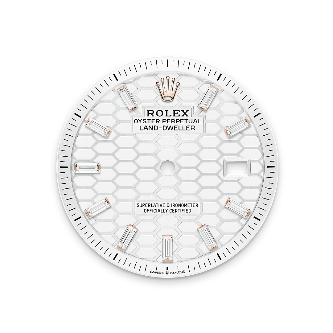 rolex Land-Dweller em Ouro Everose 18 quilates, M127285TBR-0002 - Montecristo