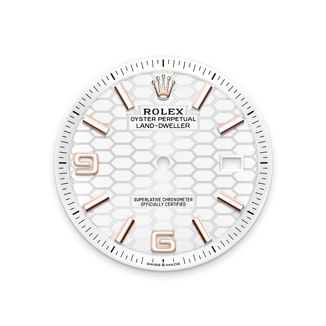 rolex Land-Dweller em Ouro Everose 18 quilates, M127335-0001 - Montecristo