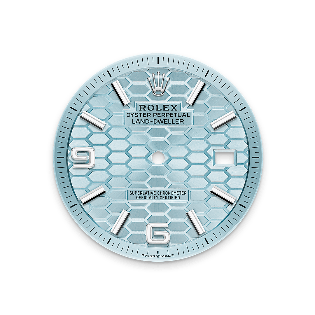 rolex Land-Dweller em Platina, M127336-0001 - Montecristo