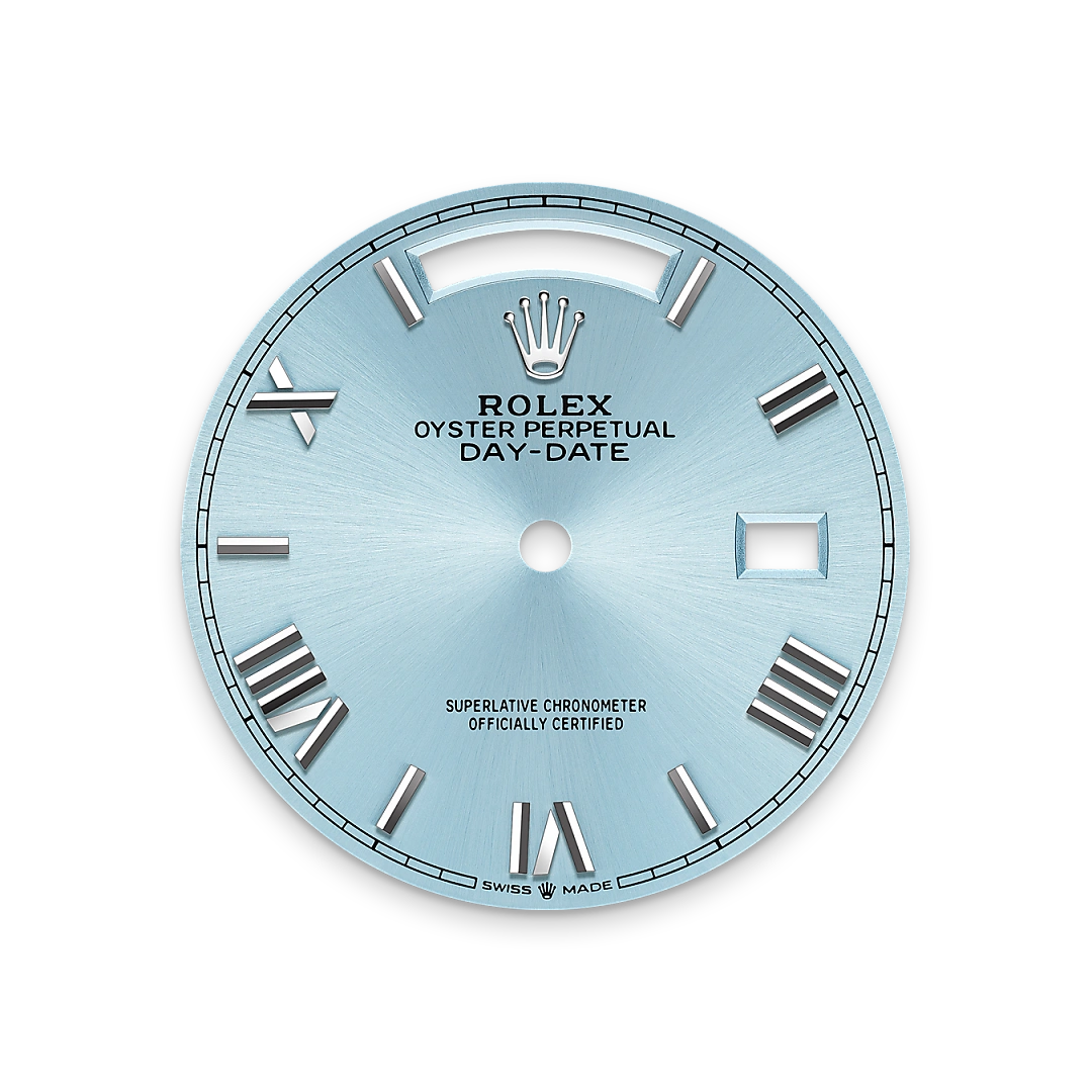 rolex Day-Date em Platina, M128236-0018 - Montecristo