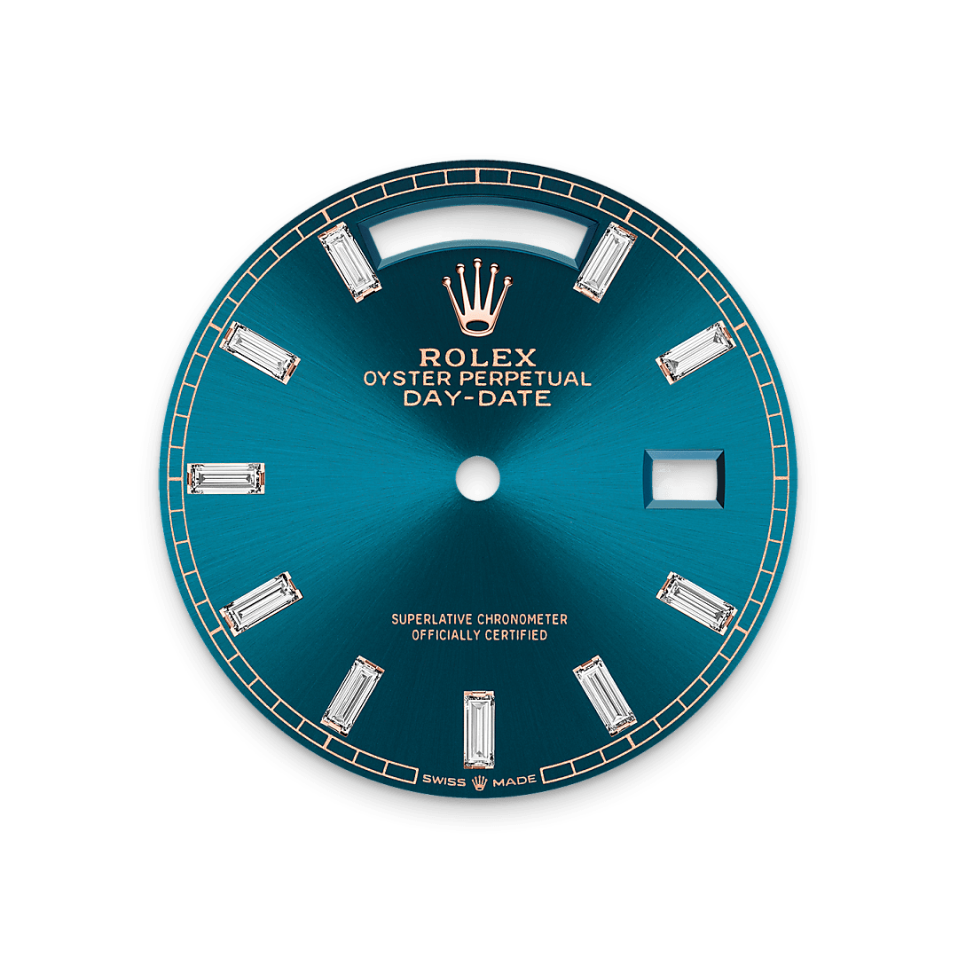 rolex Day-Date em Ouro Everose 18 quilates, M128395TBR-0032 - Montecristo