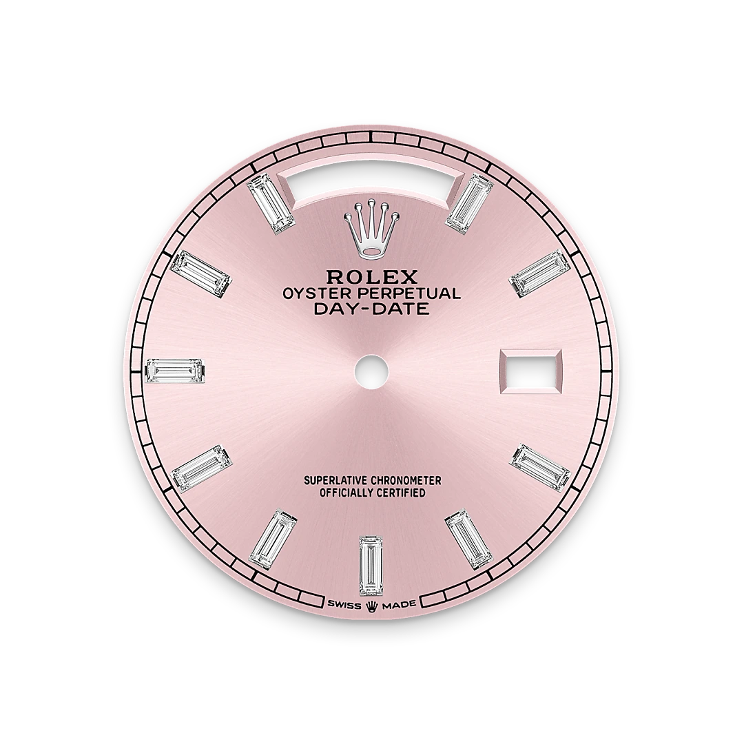 rolex Day-Date em ouro branco 18 quilates, M128399TBR-0029 - Montecristo