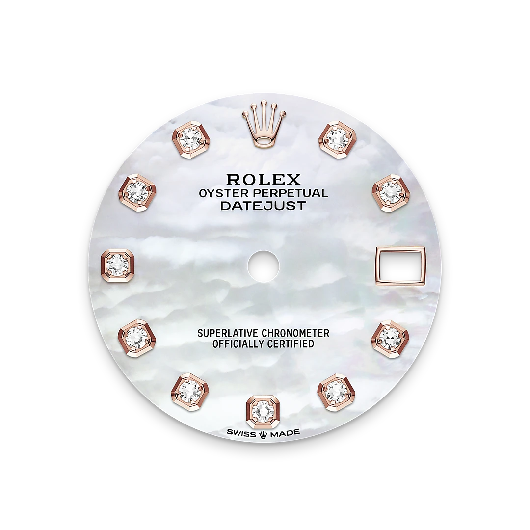 rolex Datejust em Ouro Everose 18 quilates, M278285RBR-0005 - Montecristo