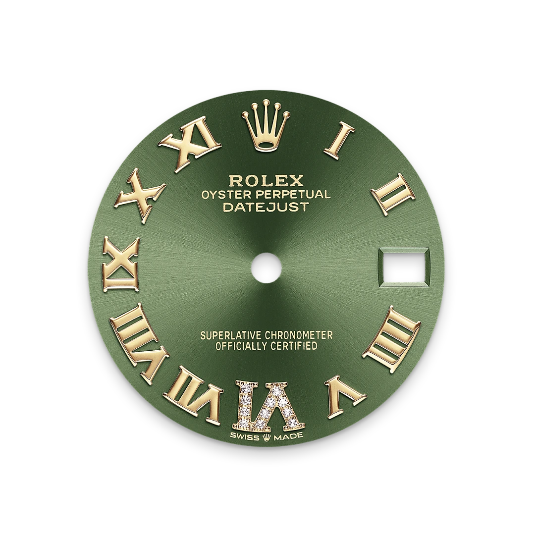 rolex Datejust em Rolesor amarelo – combinação de aço Oystersteel e ouro amarelo, M278343RBR-0016 - Montecristo