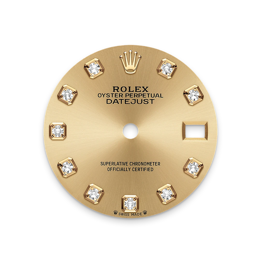 rolex Lady-Datejust em Rolesor amarelo – combinação de aço Oystersteel e ouro amarelo, M279173-0012 - Montecristo