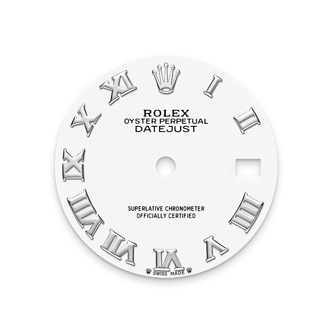 rolex Lady-Datejust em Rolesor branco – combinação de aço Oystersteel e ouro branco, M279174-0020 - Montecristo