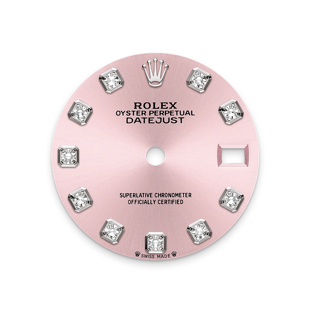 rolex Lady-Datejust em Rolesor branco – combinação de aço Oystersteel e ouro branco, M279384RBR-0004 - Montecristo