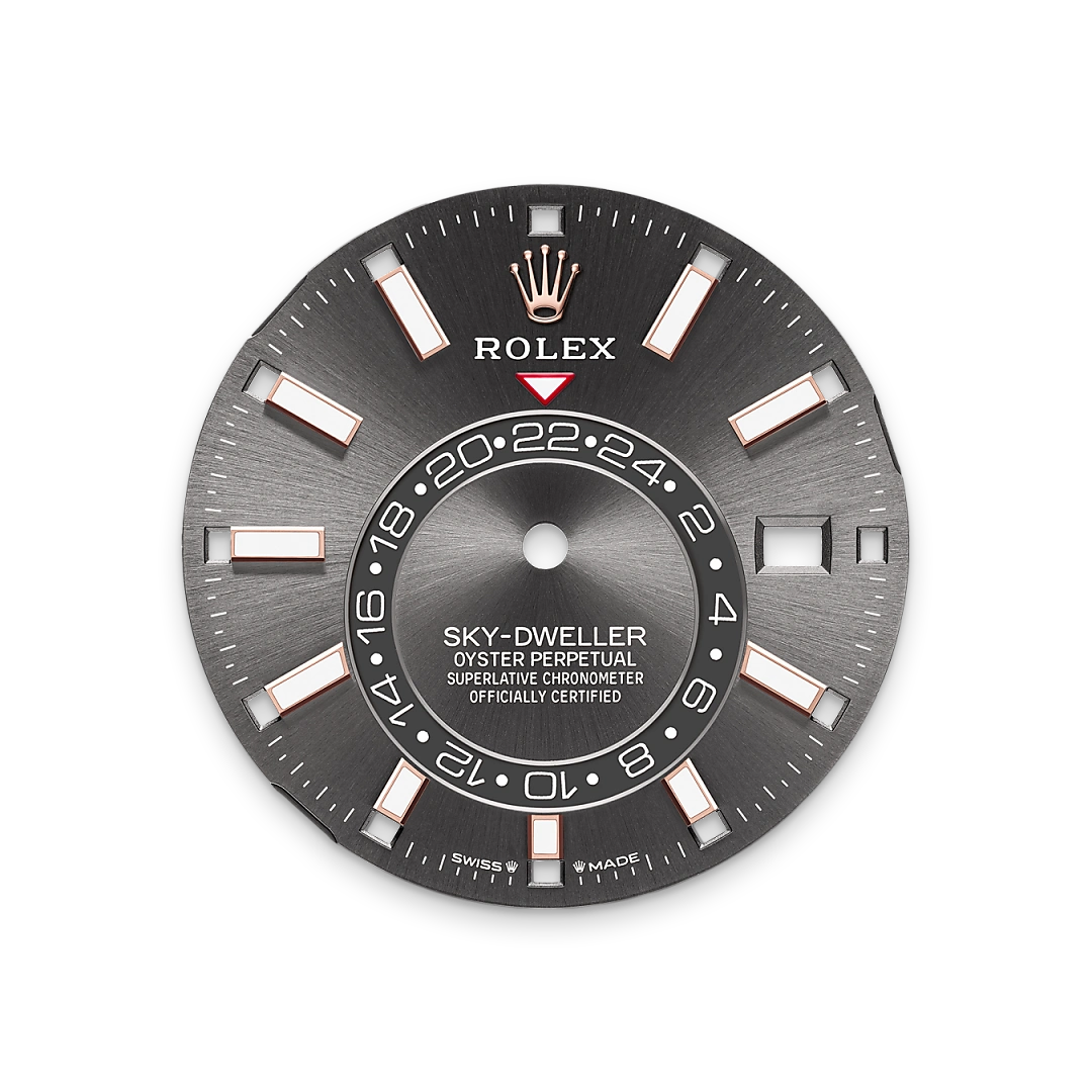 rolex Sky-Dweller em Ouro Everose 18 quilates, M336935-0008 - Montecristo