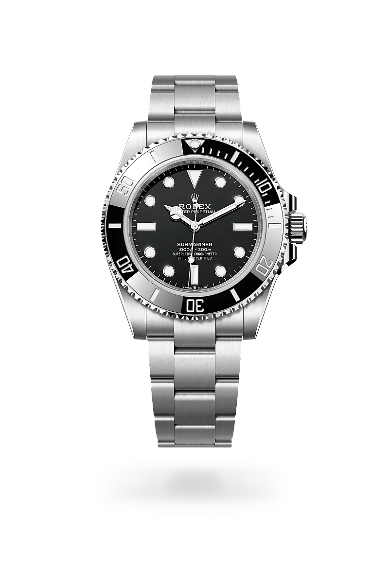 Rolex Submariner Oyster, 41 mm, aço Oystersteel M124060-0001