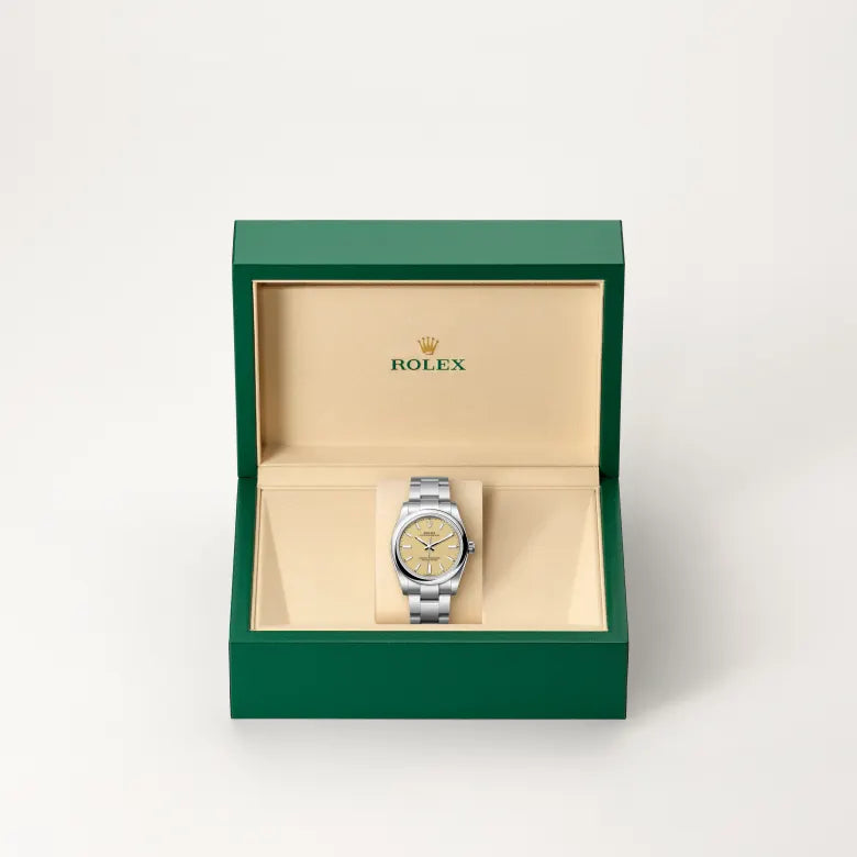 Rolex Oyster Perpetual 34 Oyster, 34 mm, aço Oystersteel M124200-0007 - imagem 2