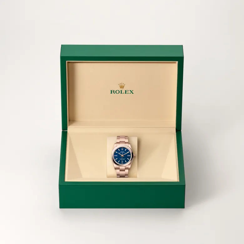 Rolex  Oyster Perpetual 34 Oyster, 34 mm, ouro Everose M124205-0002 - imagem 2