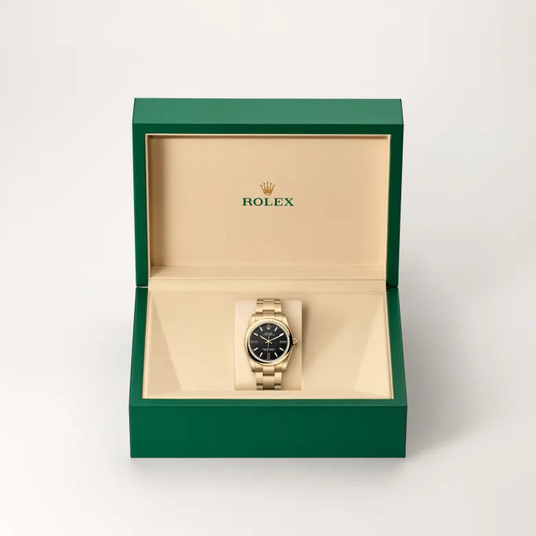 Rolex  Oyster Perpetual 34 Oyster, 34 mm, ouro amarelo M124208-0001 - imagem 2