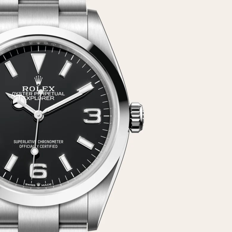 Rolex Explorer 36 Oyster, 36 mm, aço Oystersteel M124270-0001 - imagem 3