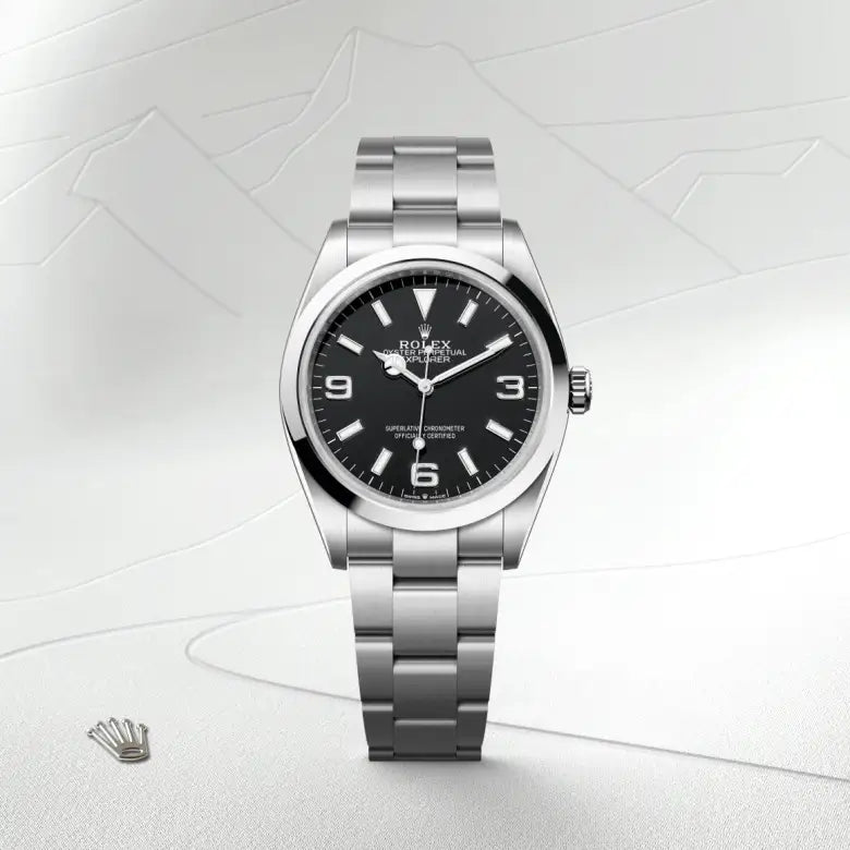 Rolex Explorer 36 Oyster, 36 mm, aço Oystersteel M124270-0001 - imagem 1
