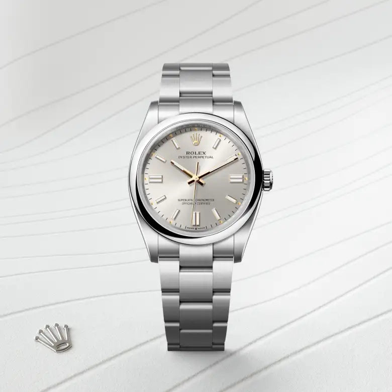 Rolex  Oyster Perpetual 36 Oyster, 36 mm, aço Oystersteel M126000-0001 - imagem 1