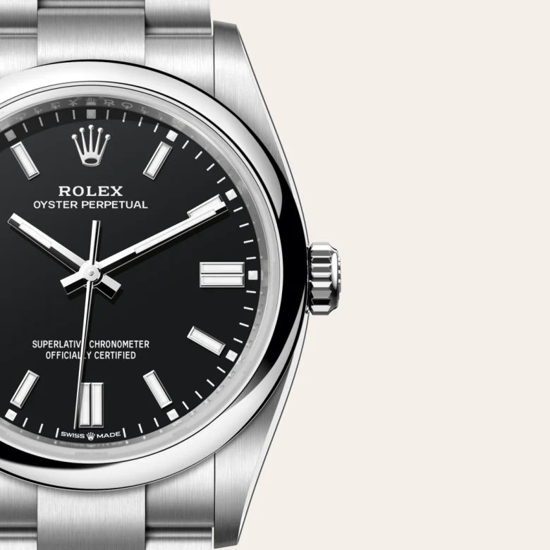 Rolex  Oyster Perpetual 36 Oyster, 36 mm, aço Oystersteel M126000-0014 - imagem 3