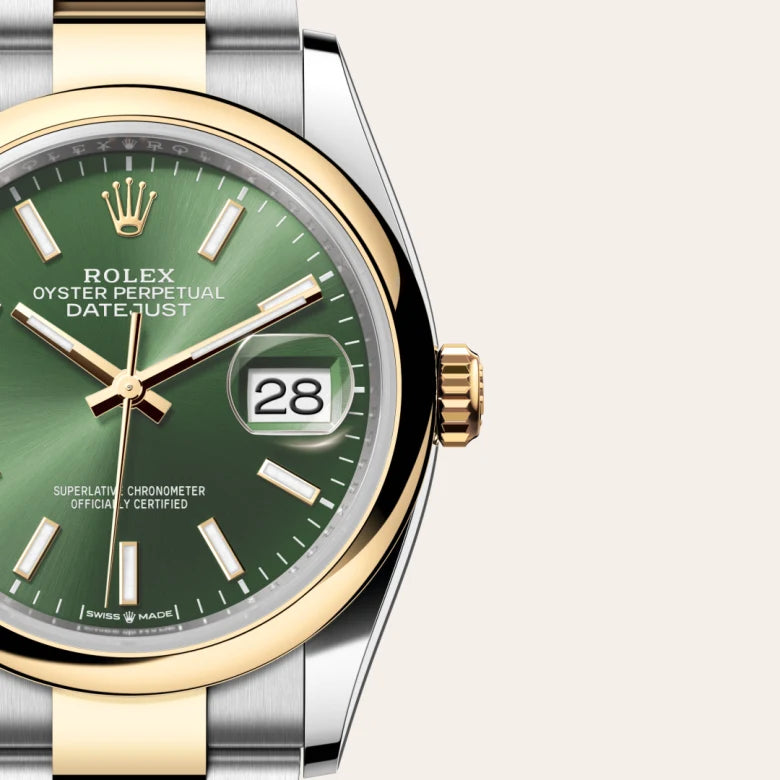 Rolex  Datejust 36 Oyster, 36 mm, aço Oystersteel e ouro amarelo M126203-0058 - imagem 3