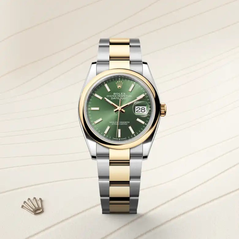 Rolex  Datejust 36 Oyster, 36 mm, aço Oystersteel e ouro amarelo M126203-0058 - imagem 1