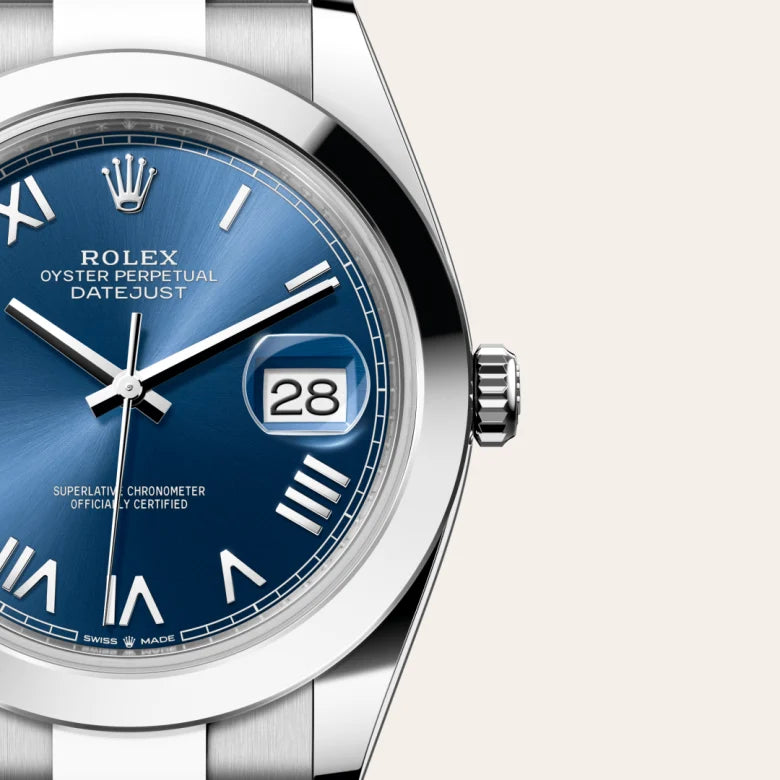 Rolex  Datejust 41 Oyster, 41 mm, aço Oystersteel M126300-0029 - imagem 3