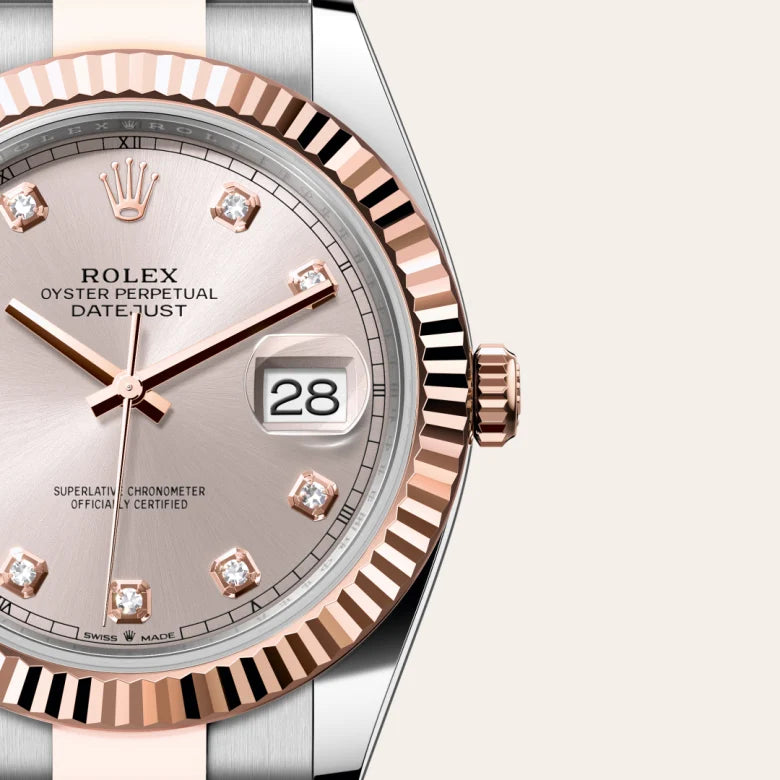 Rolex Datejust 41 Oyster, 41 mm, aço Oystersteel e ouro Everose M126331-0007 - imagem 3